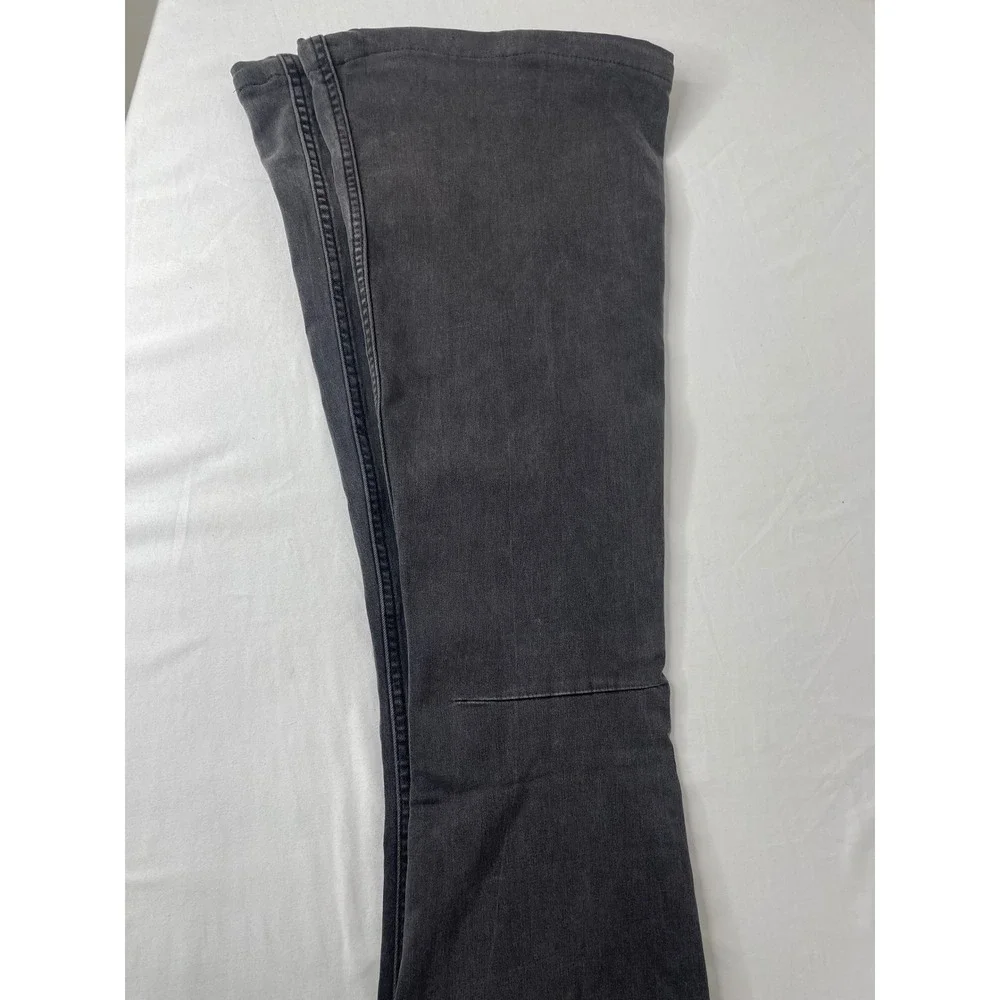 We The Free Penny Pull-On Flare Jeans Womens 27 Black Excellent High Rise Boho